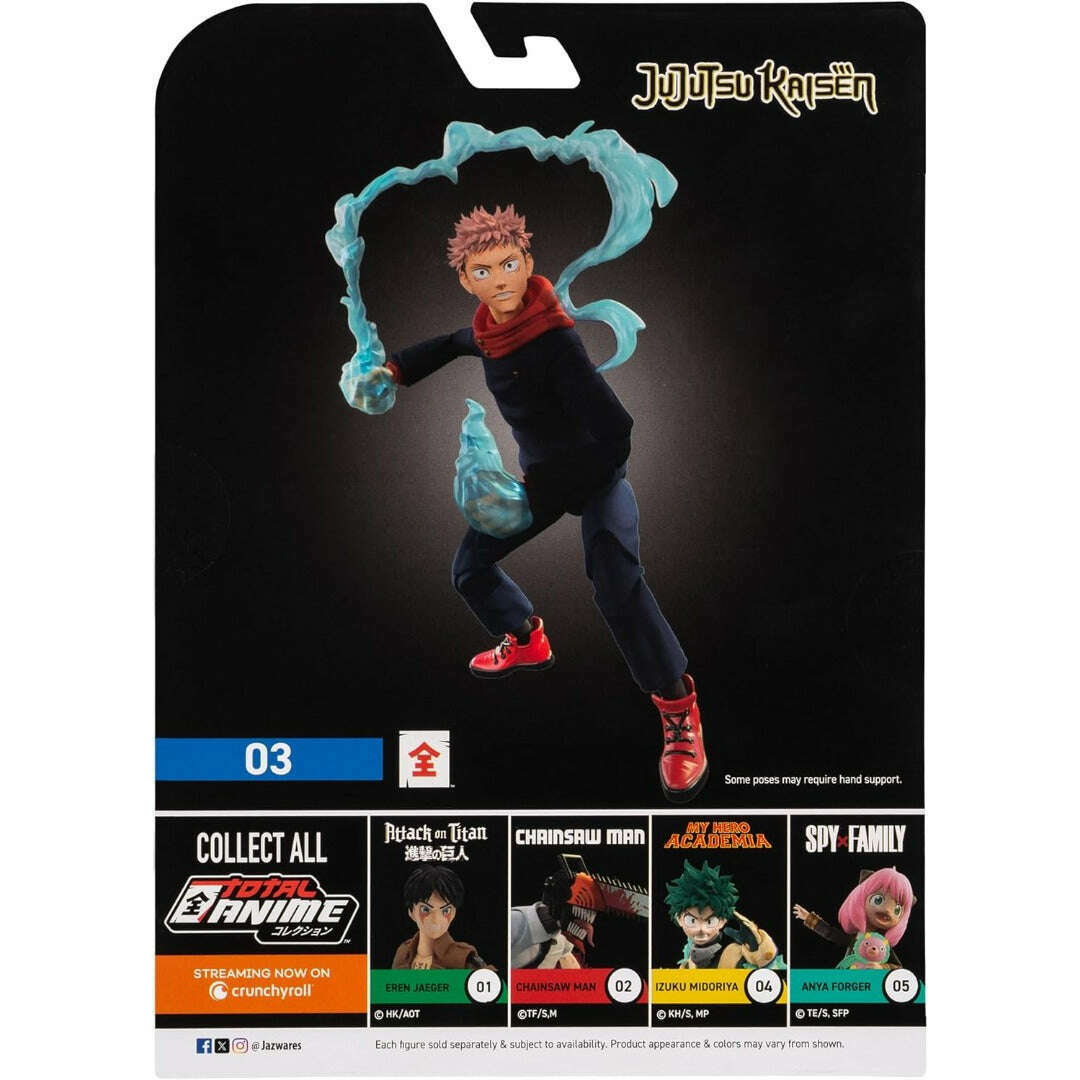 Toys N Tuck:Total Anime Jujutsu Kaisen Yuji Itadori 03,Total Anime