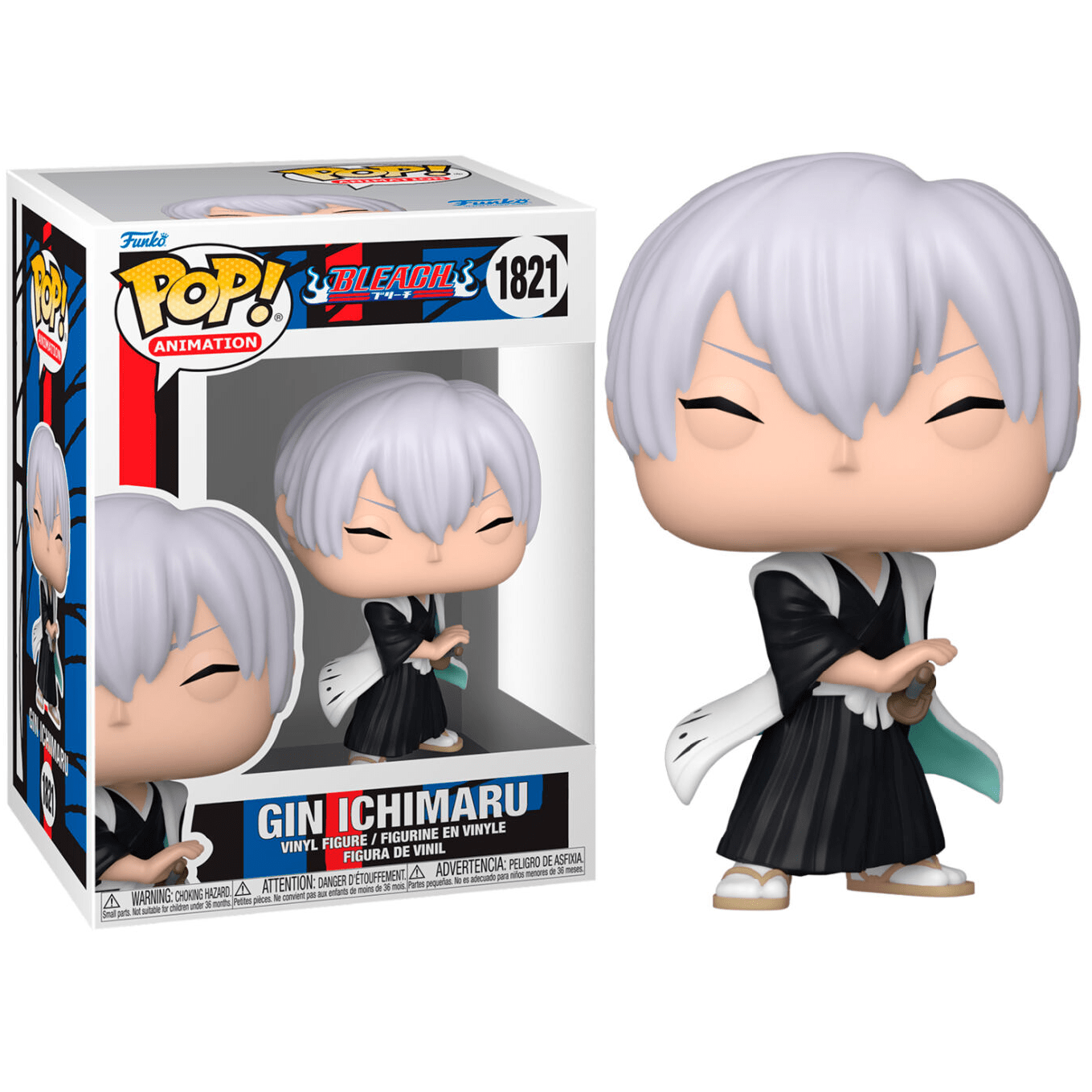 Toys N Tuck:Pop Vinyl - Bleach - Gin Ichimaru 1821,Bleach