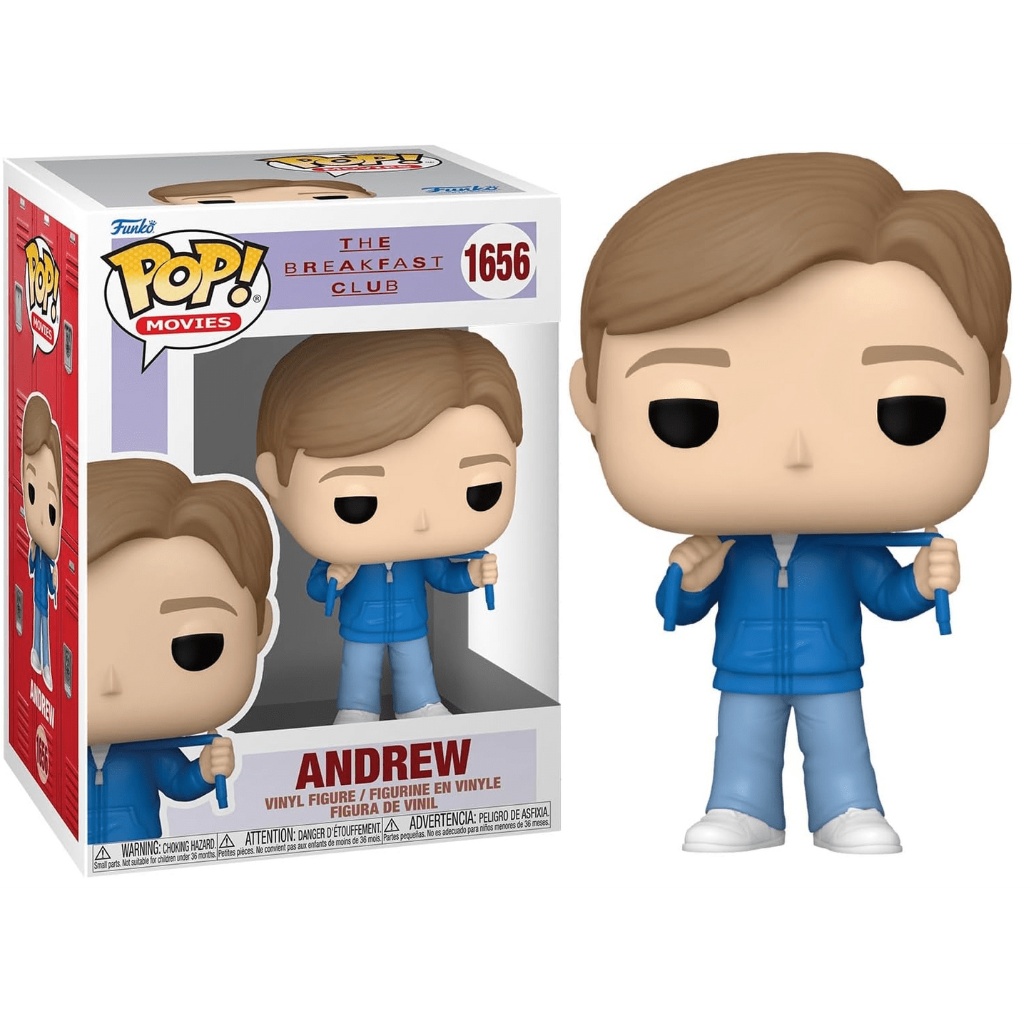 Toys N Tuck:Pop Vinyl - The Breakfast Club - Andrew 1656,The Breakfast Club