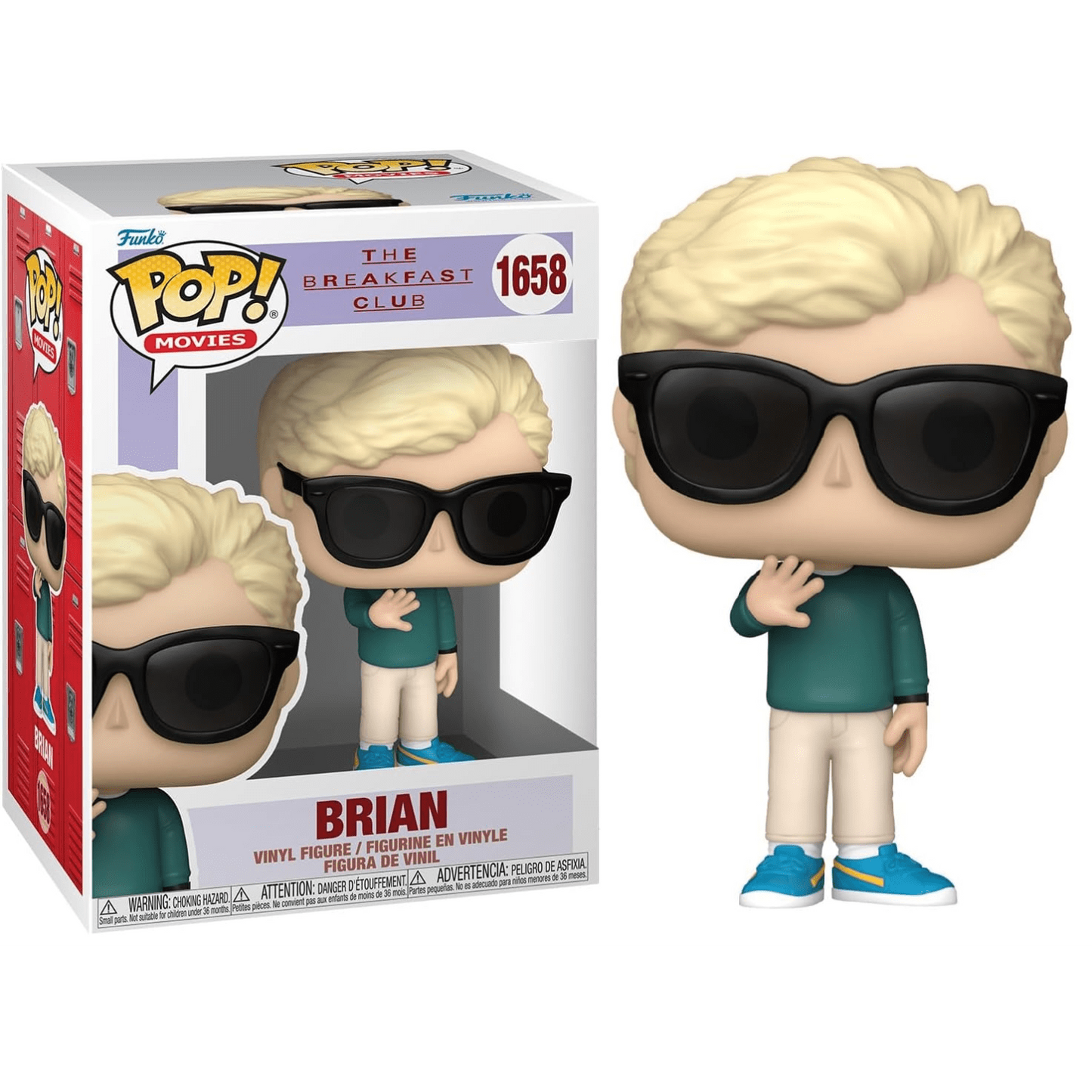 Toys N Tuck:Pop Vinyl - The Breakfast Club - Brian 1658,The Breakfast Club