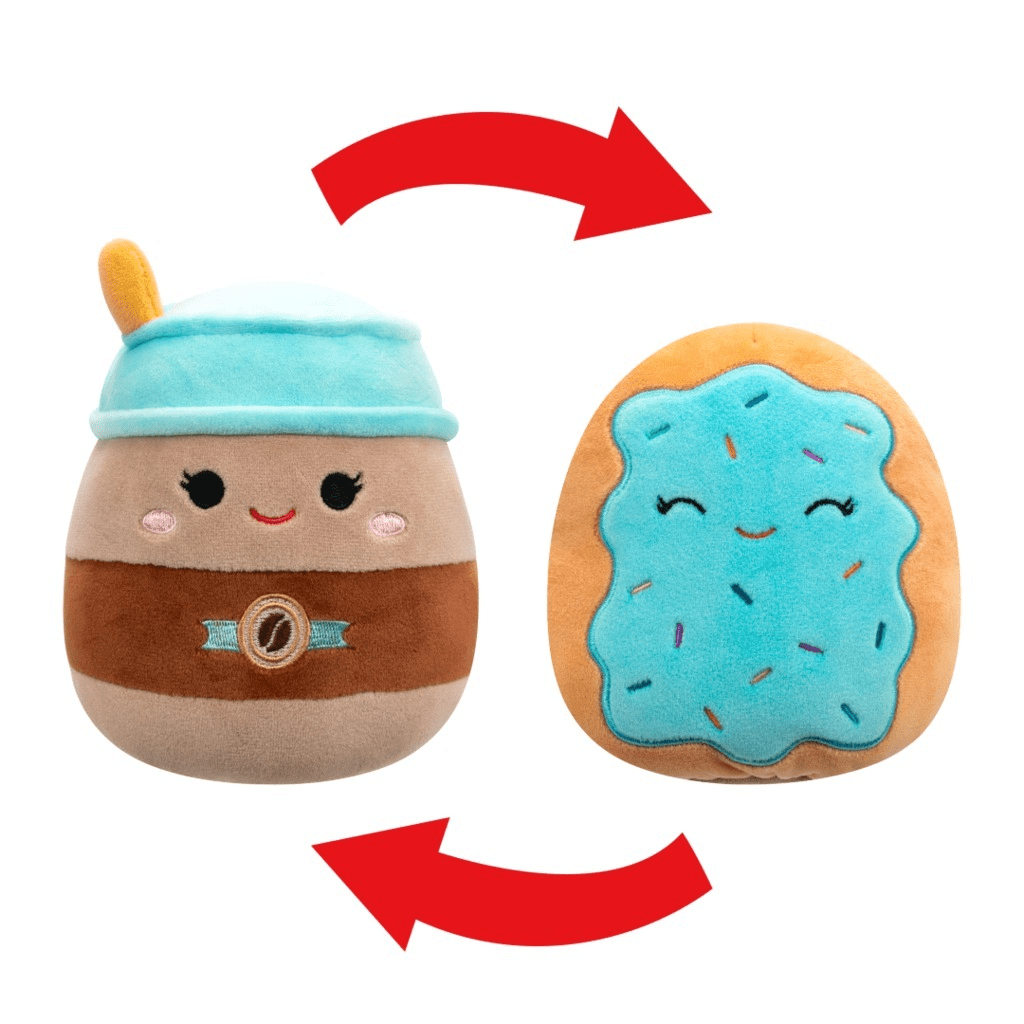 Toys N Tuck:Squishmallows Flip A Mallows 5 Inch Plush - Hautely And Erissa,Squishmallows