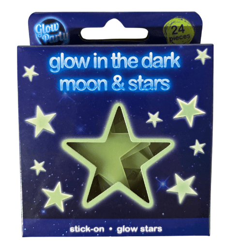 Toys N Tuck:Glow Party Glow In The Dark Moon & Stars,Kandy Toys