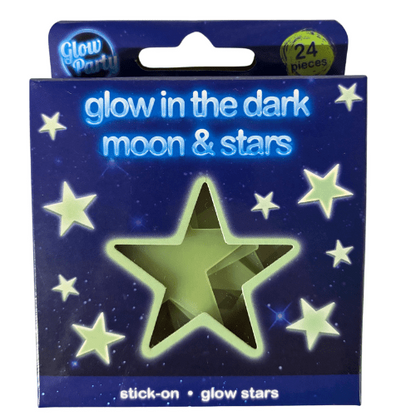 Toys N Tuck:Glow Party Glow In The Dark Moon & Stars,Kandy Toys