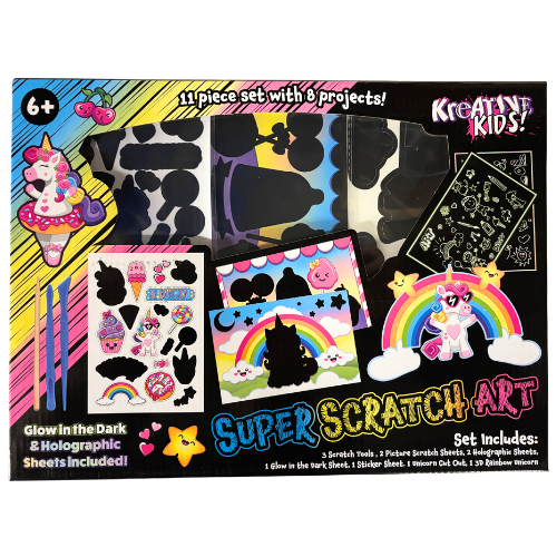 Toys N Tuck:Kreative Kids Super Scratch Art,Kandy Toys