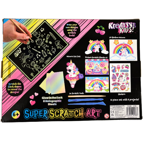 Toys N Tuck:Kreative Kids Super Scratch Art,Kandy Toys