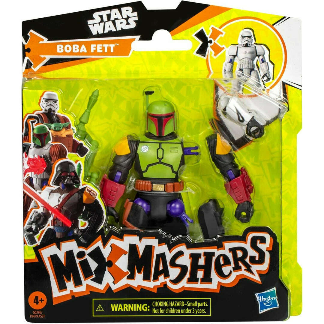 Toys N Tuck:Star Wars Mix Mashers Boba Fett Action Figure,Star Wars