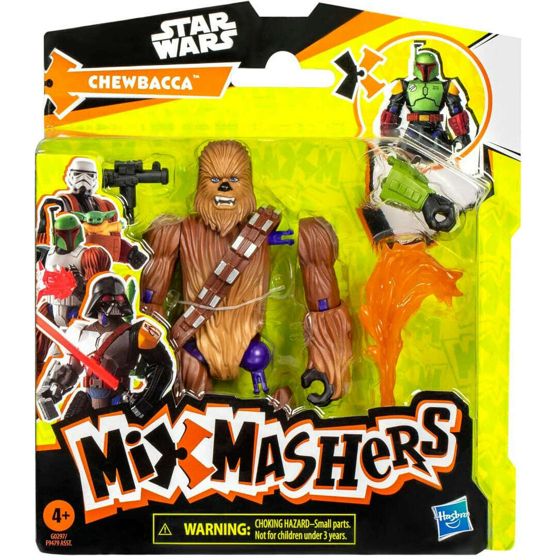 Toys N Tuck:Star Wars Mix Mashers Chewbacca Action Figure,Star Wars