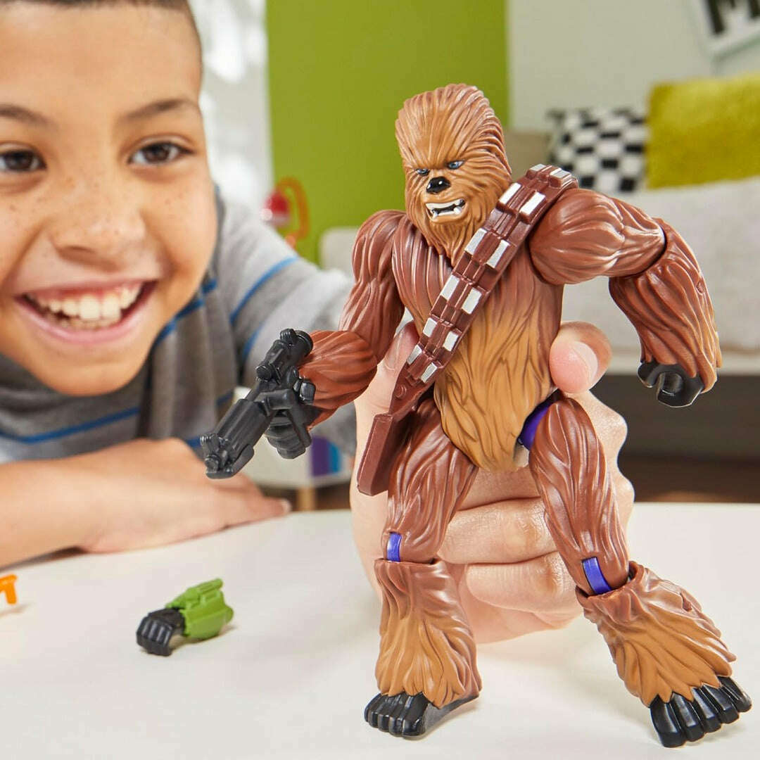 Toys N Tuck:Star Wars Mix Mashers Chewbacca Action Figure,Star Wars