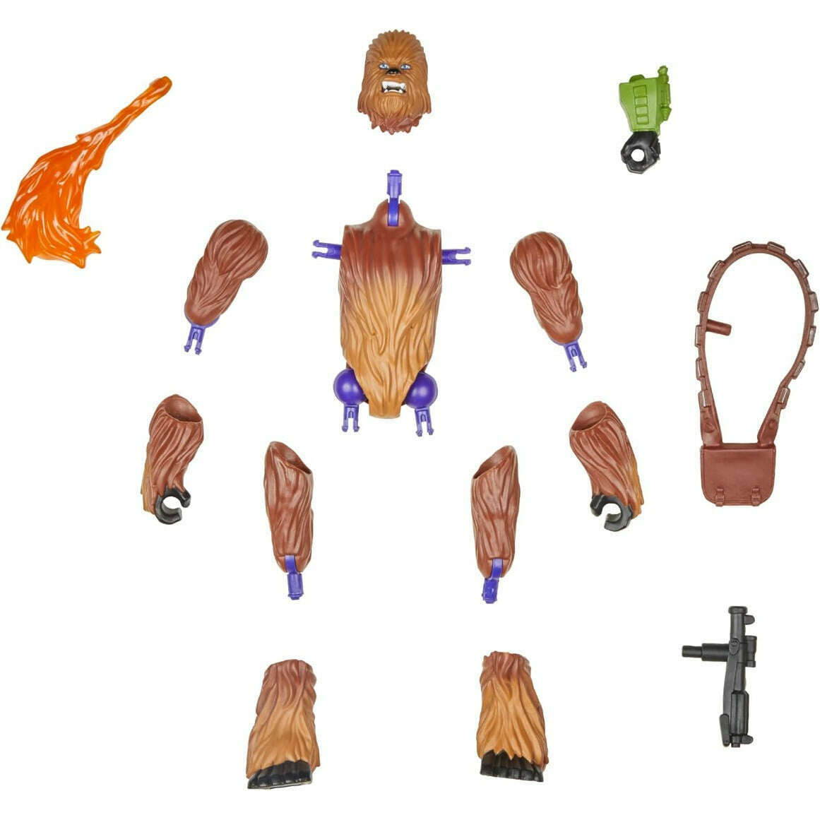 Toys N Tuck:Star Wars Mix Mashers Chewbacca Action Figure,Star Wars