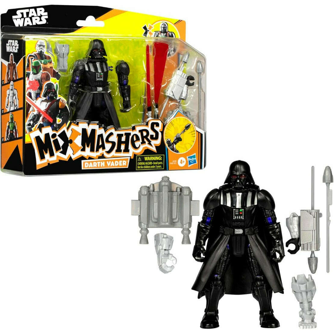 Toys N Tuck:Star Wars Mix Mashers Darth Vader Deluxe Action Figure,Star Wars