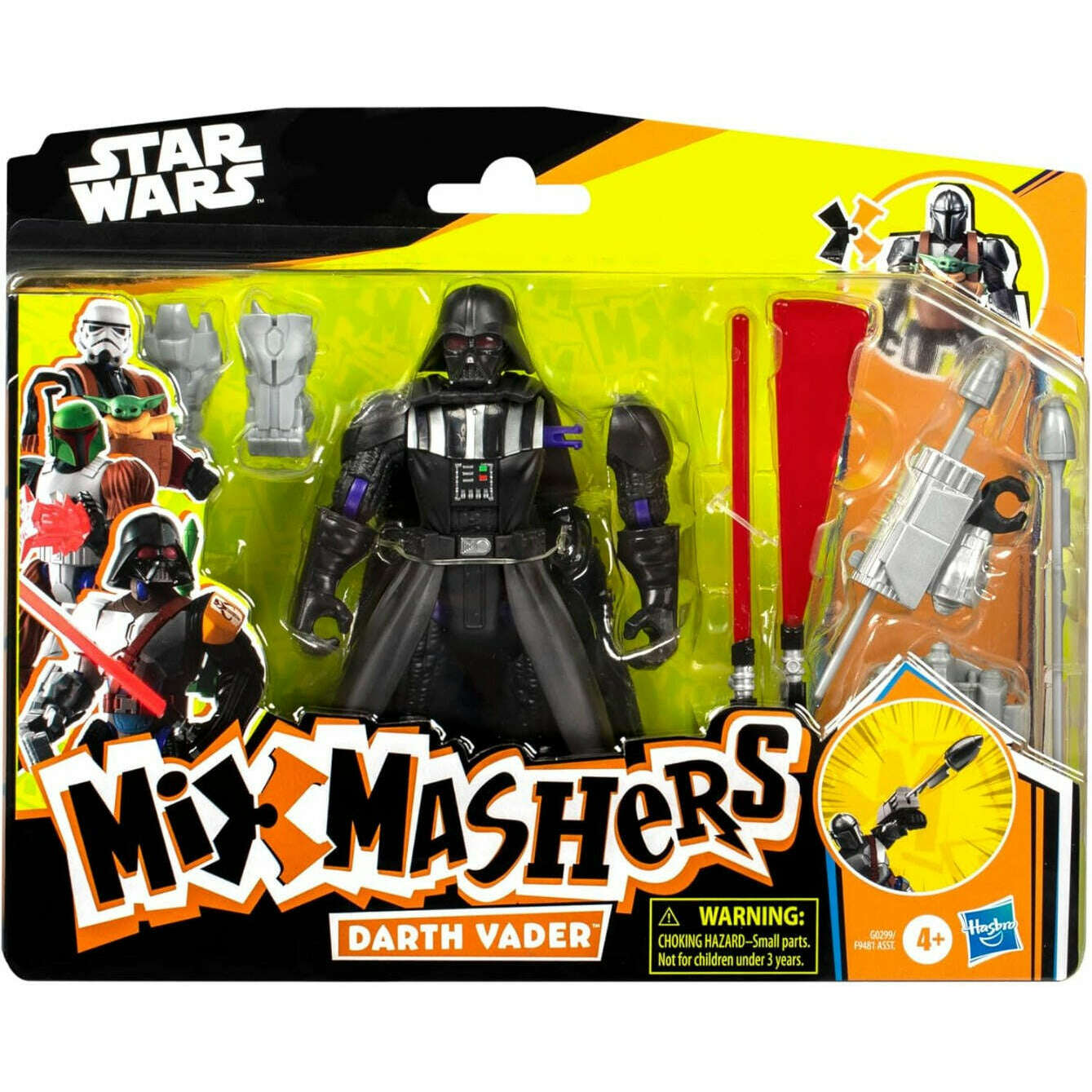 Toys N Tuck:Star Wars Mix Mashers Darth Vader Deluxe Action Figure,Star Wars