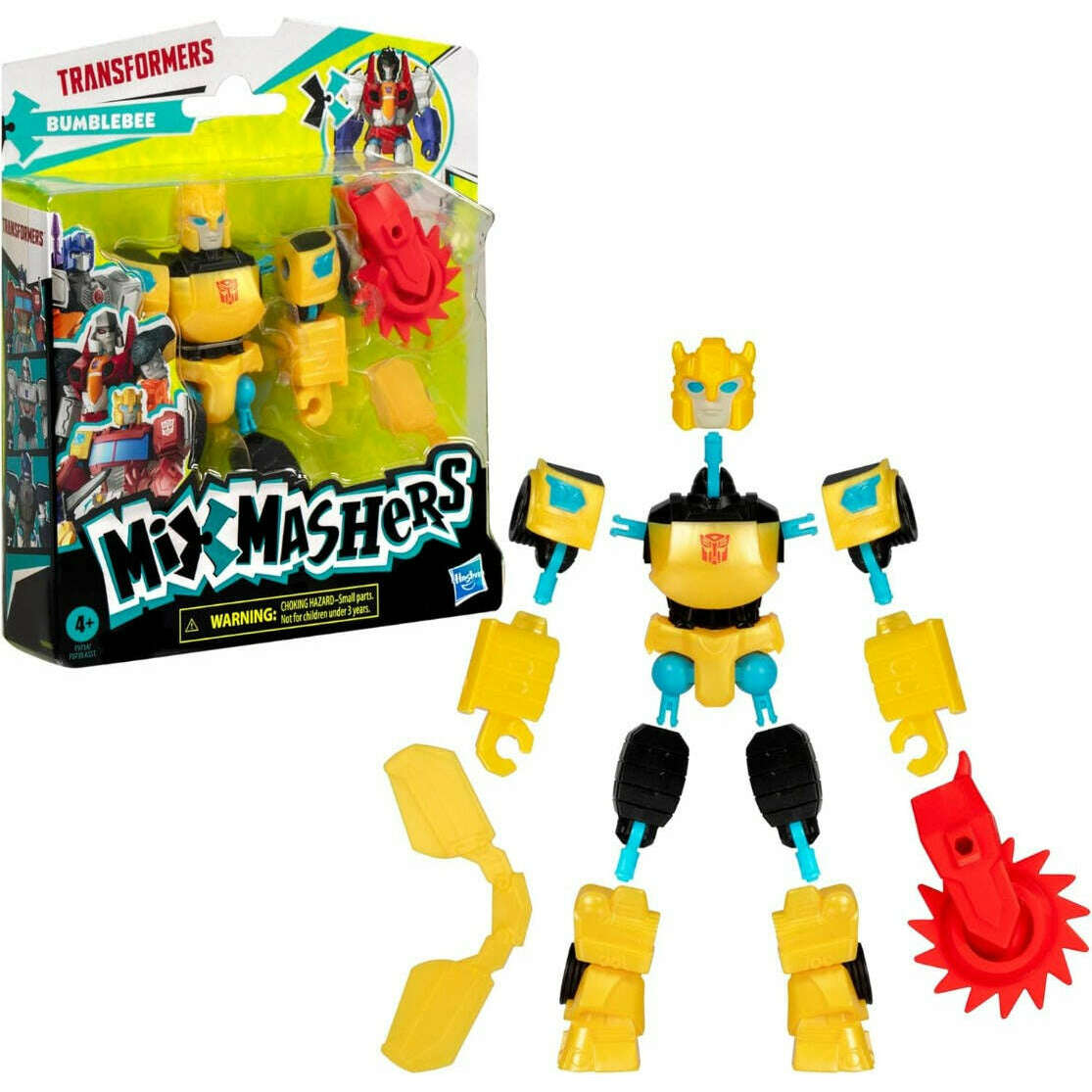 Toys N Tuck:Transformers Mix Mashers Bumblebee Action Figure,Transformers