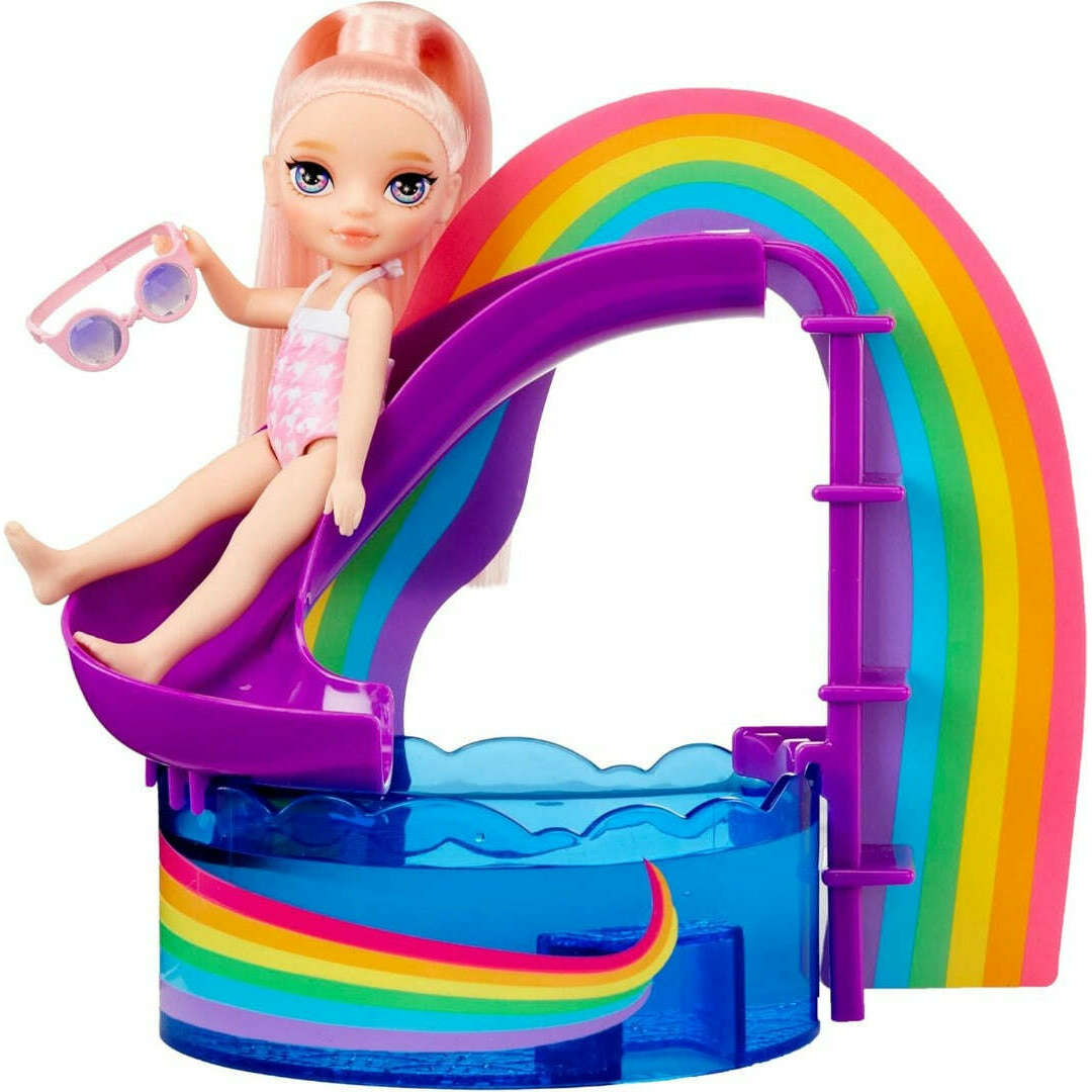 Toys N Tuck:Rainbow High Littles Pool Day with Blush Parker,Rainbow High