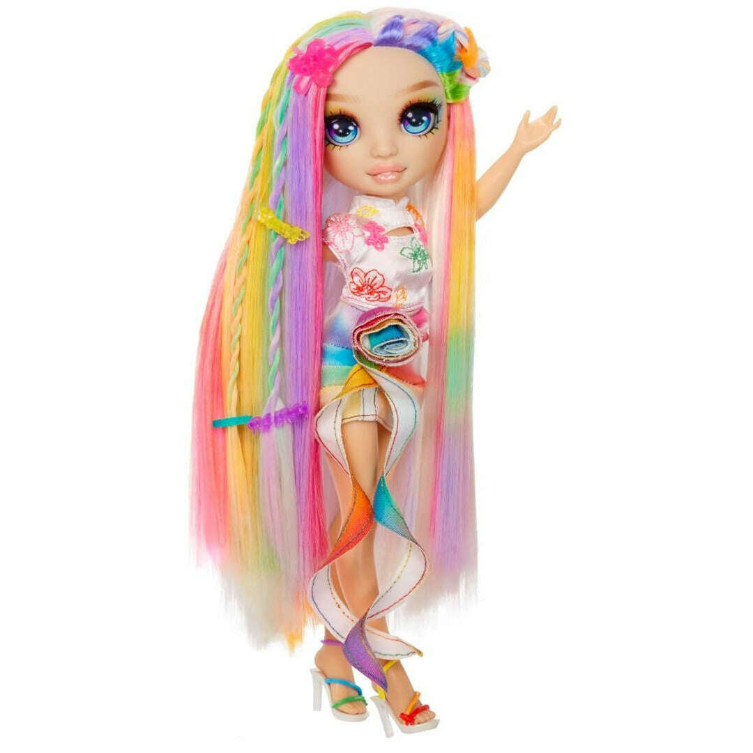 Toys N Tuck:Rainbow High Hair Chalk & Style Amaya Raine,Rainbow High