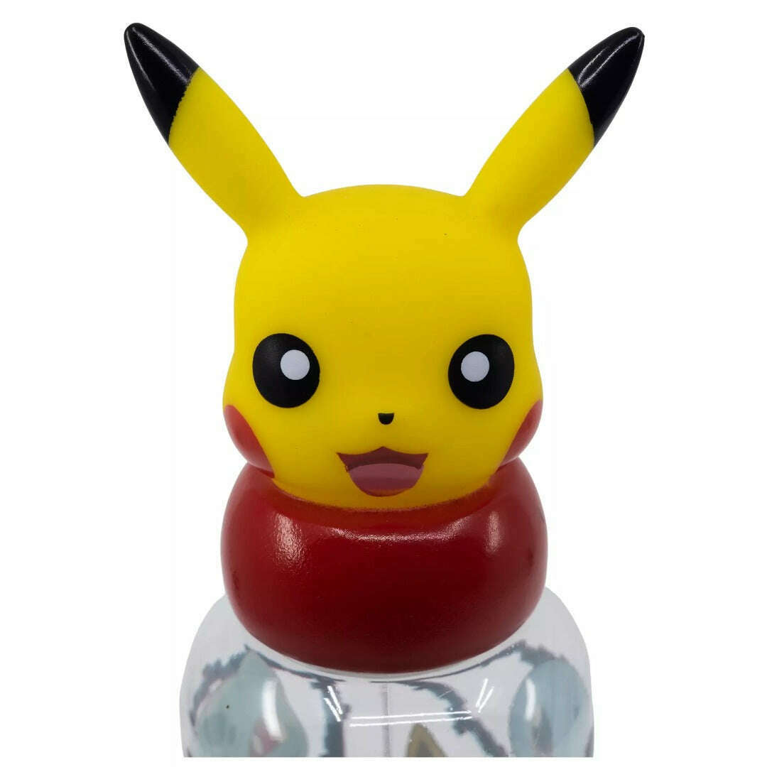 Toys N Tuck:Plastic Drinks Bottle - 3D Pokemon Figurine,Pokemon