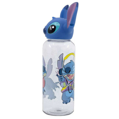 Toys N Tuck:Plastic Drinks Bottle - 3D Stitch Figurine,Bluey