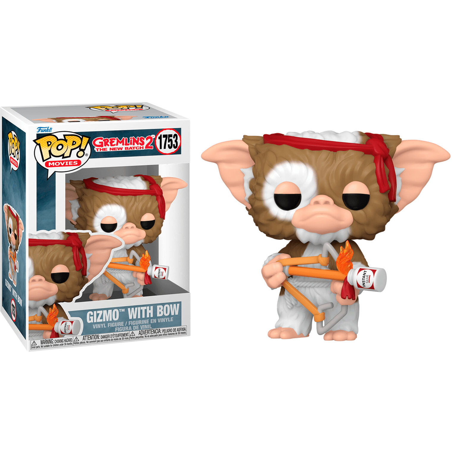 Toys N Tuck:Pop Vinyl - Gremlins 2 The New Batch - Gizmo With Bow 1753,Gremlins