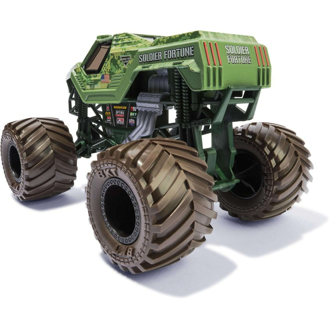 Toys N Tuck:Monster Jam 1:24 Series 23 Soldier Fortune,Monster Jam