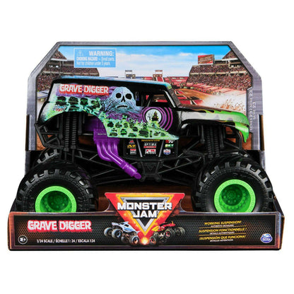 Toys N Tuck:Monster Jam 1:24 Series 23 Grave Digger,Monster Jam