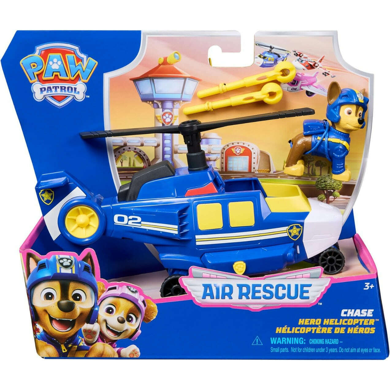 Toys N Tuck:Paw Patrol Air Rescue Chase With Hero Helicopter,Paw Patrol