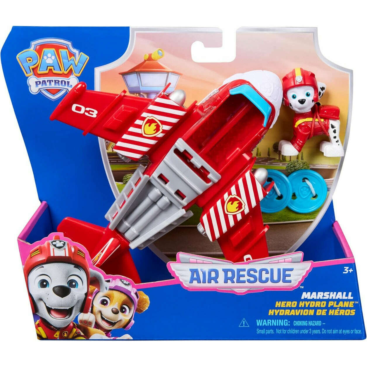 Toys N Tuck:Paw Patrol Air Rescue Marshall With Hero Hydro Plane,Paw Patrol