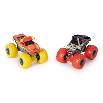 Toys N Tuck:Monster Jam 1:64 Series 30 El Toro Loco vs Pirate's Curse,Monster Jam