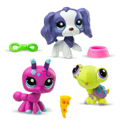 Toys N Tuck:Littlest Pet Shop Series 3 Backyard Pets Trio Tube,Littlest Pet Shop