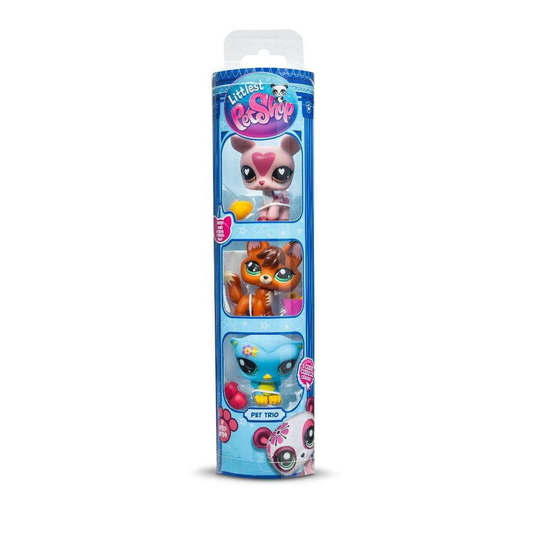 Toys N Tuck:Littlest Pet Shop Series 3 Forest Pets Trio Tube,Littlest Pet Shop