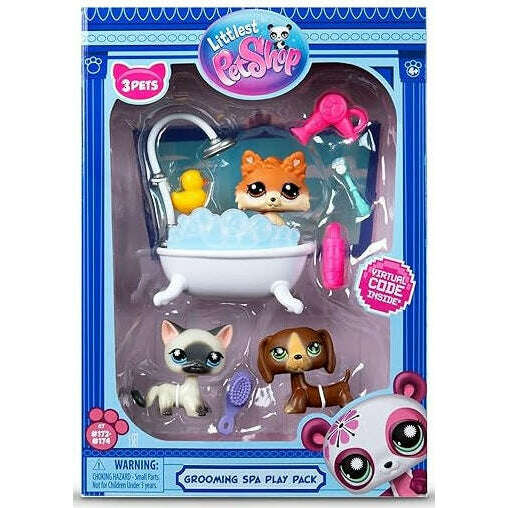 Toys N Tuck:Littlest Pet Shop Series 3 Grooming Spa Play Pack,Littlest Pet Shop