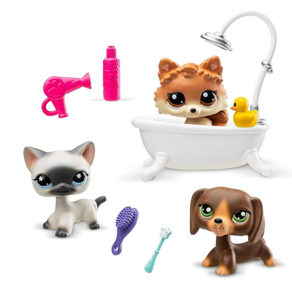 Toys N Tuck:Littlest Pet Shop Series 3 Grooming Spa Play Pack,Littlest Pet Shop