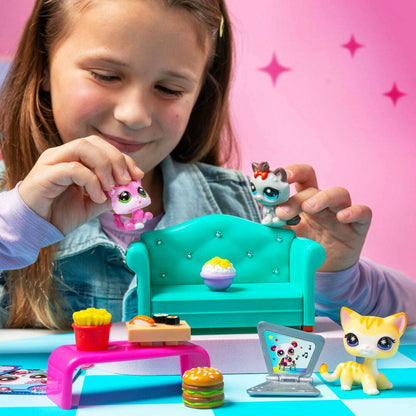 Toys N Tuck:Littlest Pet Shop Series 3 Diner Dash Play Pack,Littlest Pet Shop