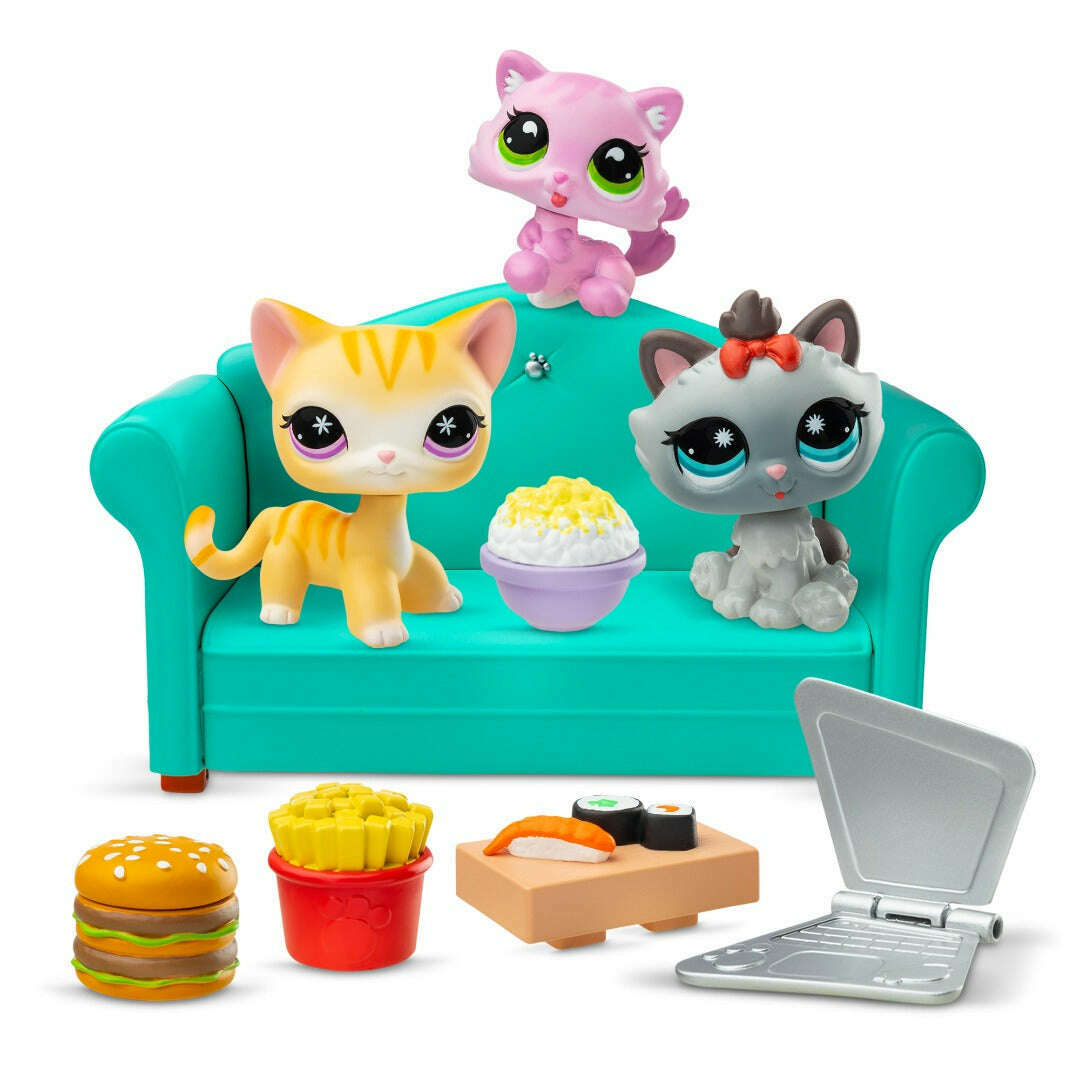 Toys N Tuck:Littlest Pet Shop Series 3 Diner Dash Play Pack,Littlest Pet Shop