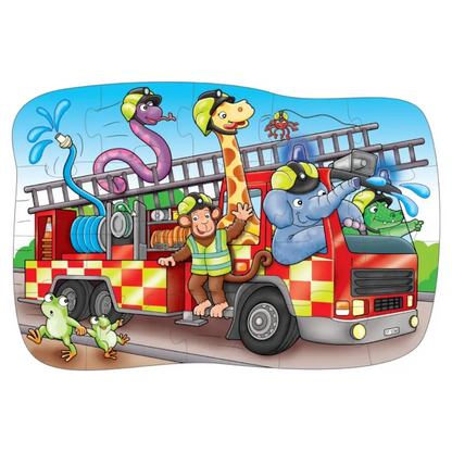 Toys N Tuck:Orchard Toys Big Fire Engine Jigsaw Puzzle,Orchard Toys