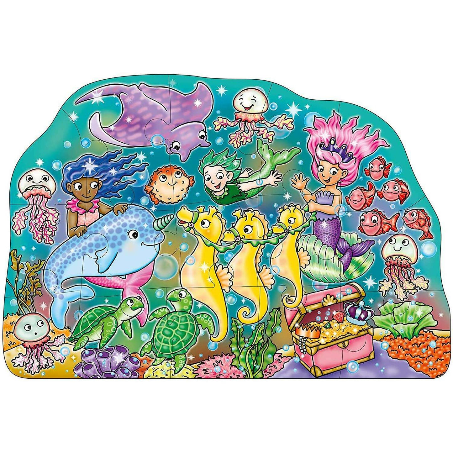 Toys N Tuck:Orchard Toys Mermaid Fun Jigsaw Puzzle,Orchard Toys