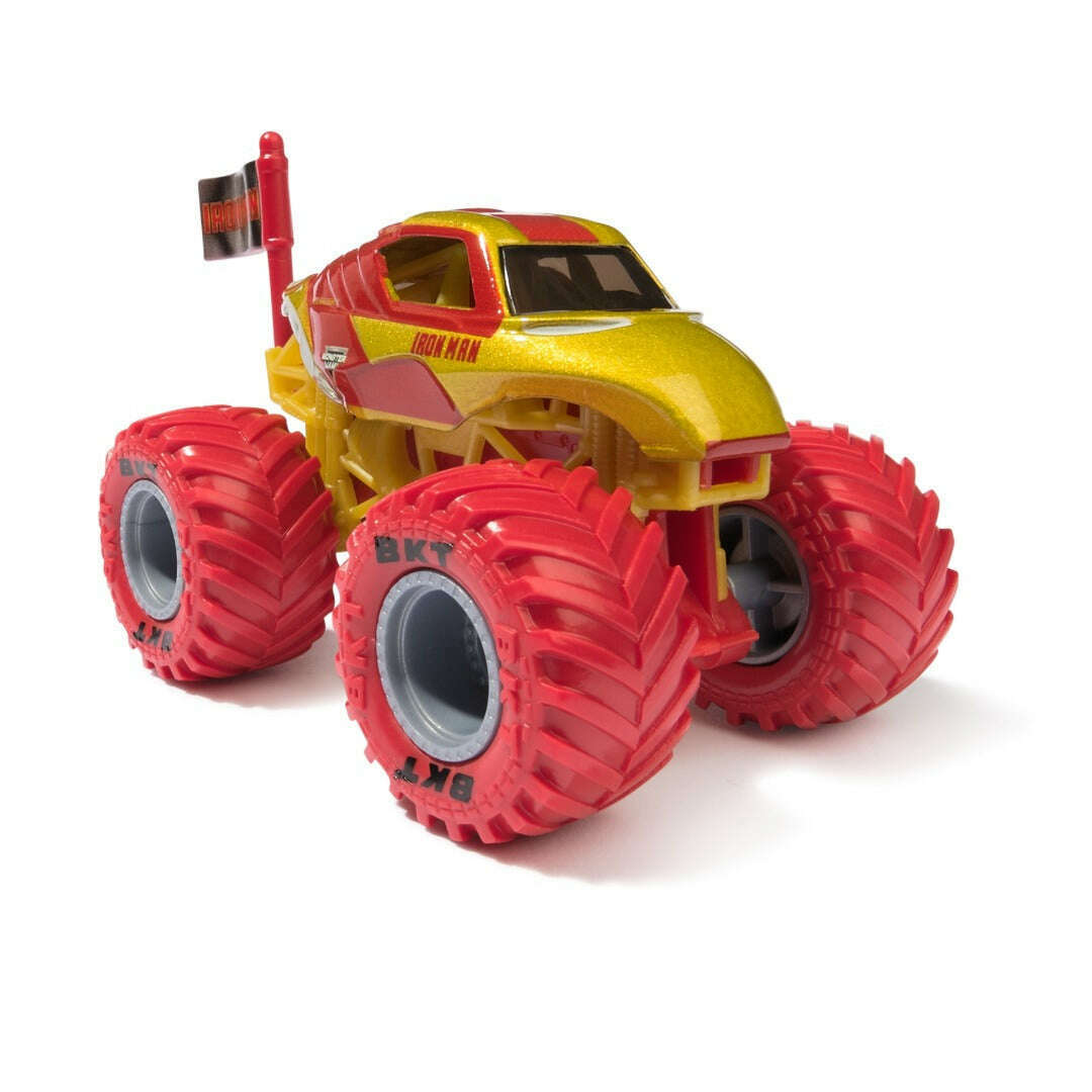 Toys N Tuck:Monster Jam 1:64 Marvel Series 2 Iron Man,Monster Jam