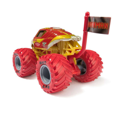 Toys N Tuck:Monster Jam 1:64 Marvel Series 2 Iron Man,Monster Jam