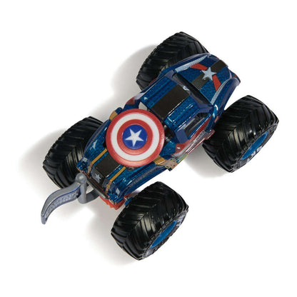 Toys N Tuck:Monster Jam 1:64 Marvel Series 2 Captain America,Monster Jam