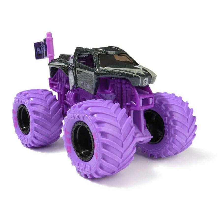 Toys N Tuck:Monster Jam 1:64 Marvel Series 2 Black Panther,Monster Jam