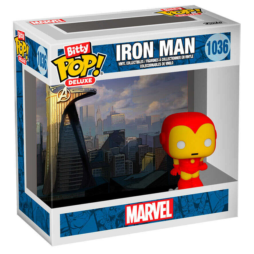 Toys N Tuck:Bitty Pop! Deluxe Marvel Iron Man 1036,Marvel