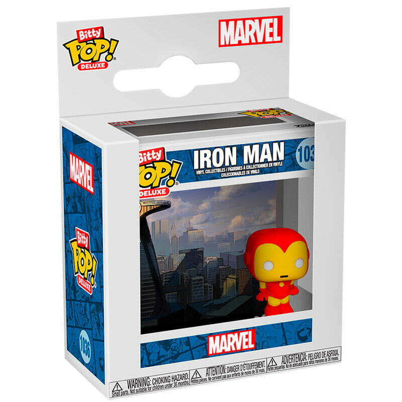 Toys N Tuck:Bitty Pop! Deluxe Marvel Iron Man 1036,Marvel