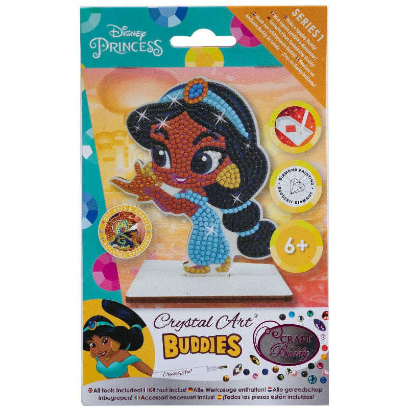 Toys N Tuck:Crystal Art Buddies Disney Series 1 - Jasmine,Crystal Art