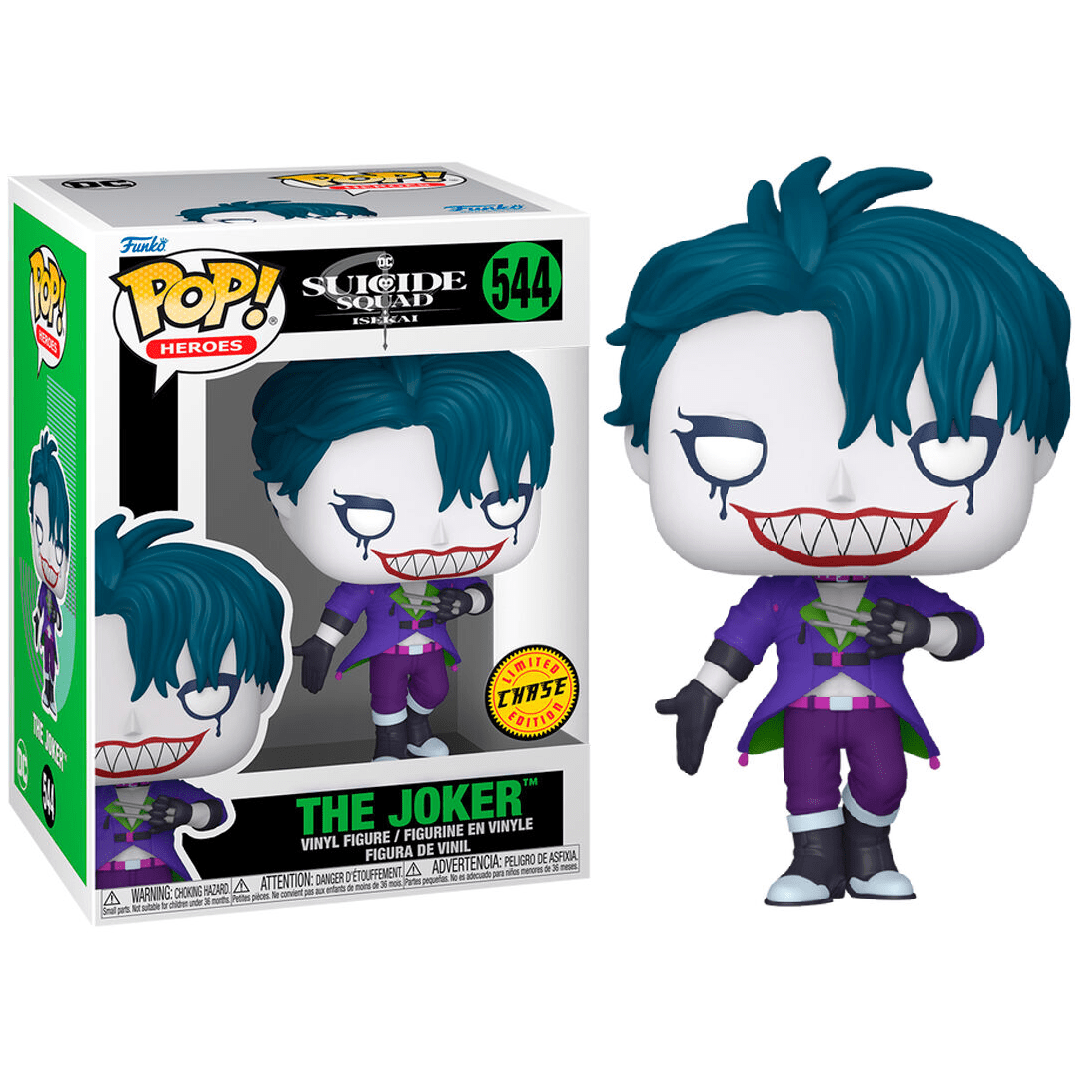 Toys N Tuck:Pop! Vinyl - DC Suicide Squad Isekai - The Joker 544 Chase,DC Comics