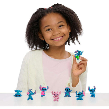 Toys N Tuck:Disney Stitch Collectible Mini Figure Capsules Valentine Series,Disney Stitch