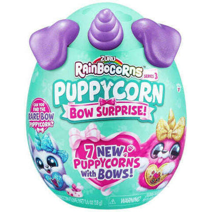 Toys N Tuck:Rainbocorns Puppycorn Bow Surprise Series 3,Rainbocorns