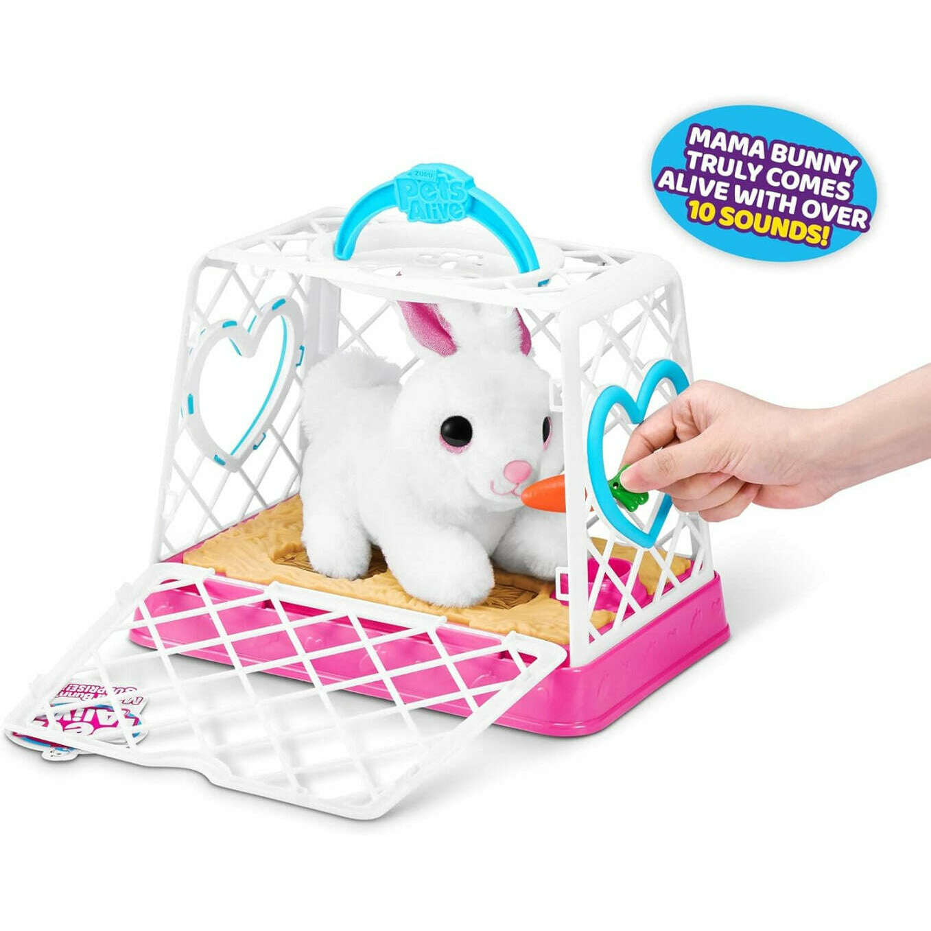 Toys N Tuck:Pets Alive Mama Bunny & Baby Surprise!,Pets Alive