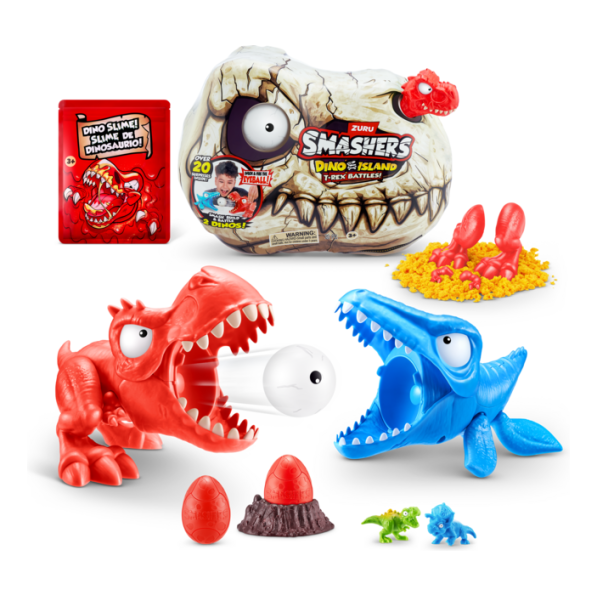 Toys N Tuck:Smashers Dino Island T-Rex Battle,Smashers