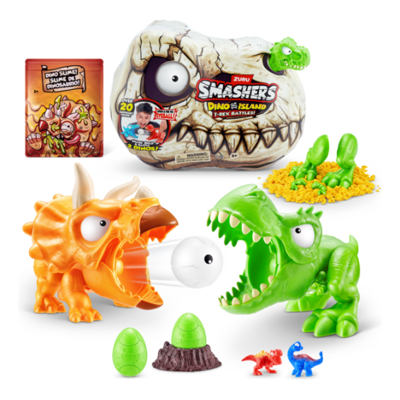 Toys N Tuck:Smashers Dino Island T-Rex Battle,Smashers