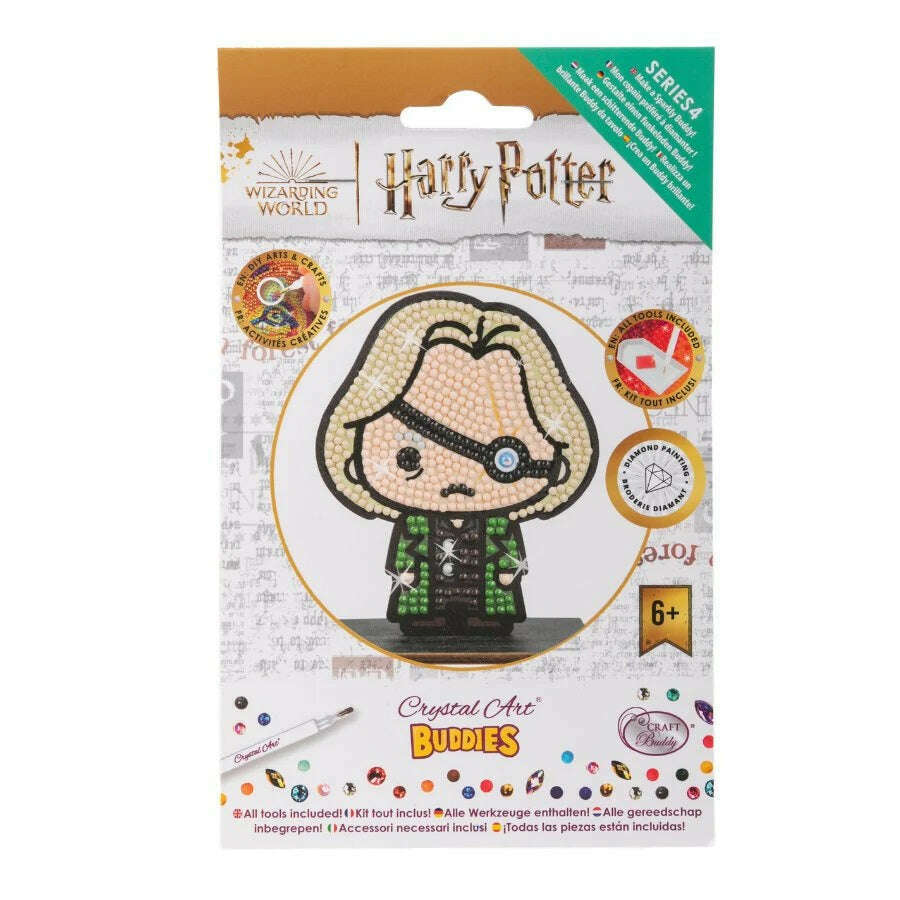 Toys N Tuck:Crystal Art Buddies Series 4 Harry Potter - Alastor Moody,Harry Potter