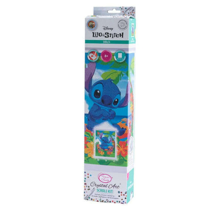 Toys N Tuck:Crystal Art Disney Scroll Kit - Stitch,Crystal Art