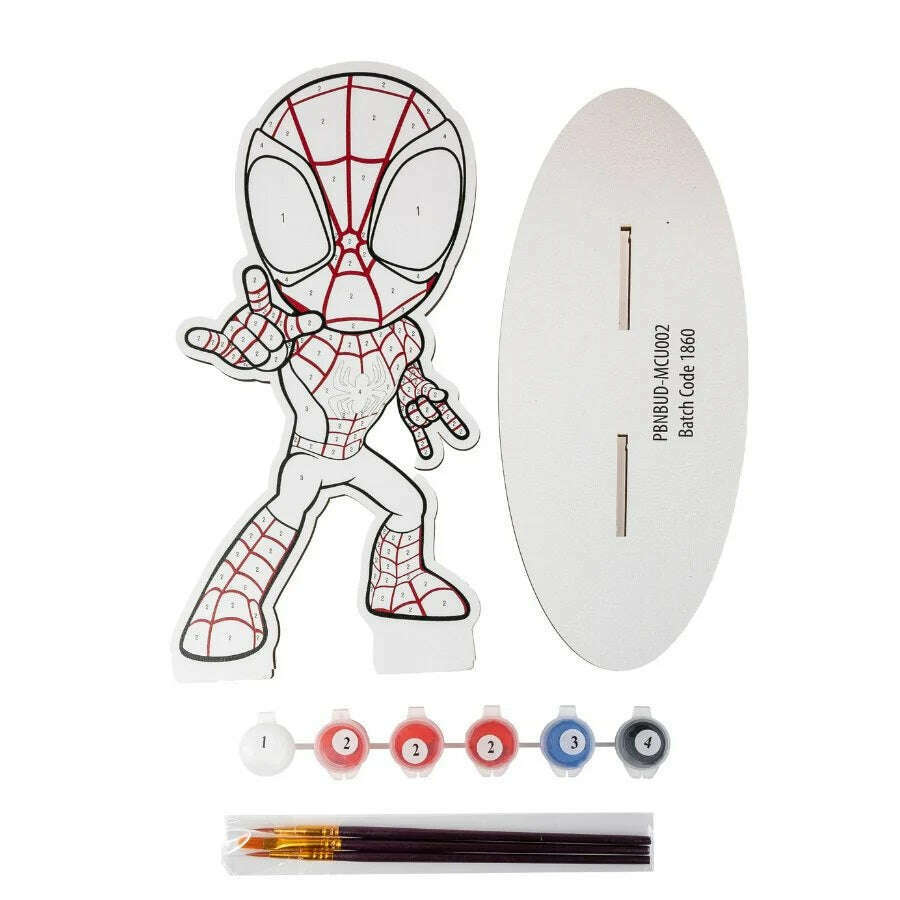 Toys N Tuck:Paint By Numbers Marvel Buddies - Spider-Man,Paint By Numbers